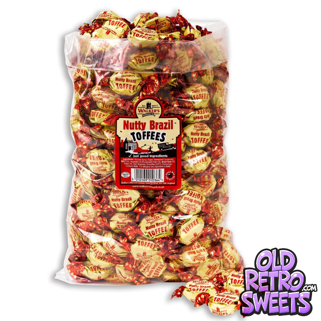 Walkers Nutty Brazil Toffees (150g)