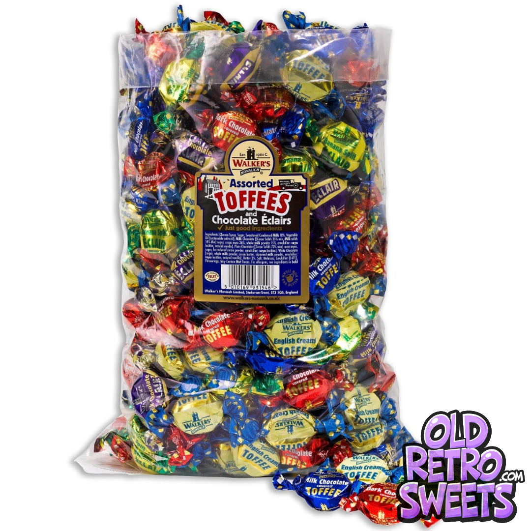 Walkers Assorted Toffees & Eclairs (150g)