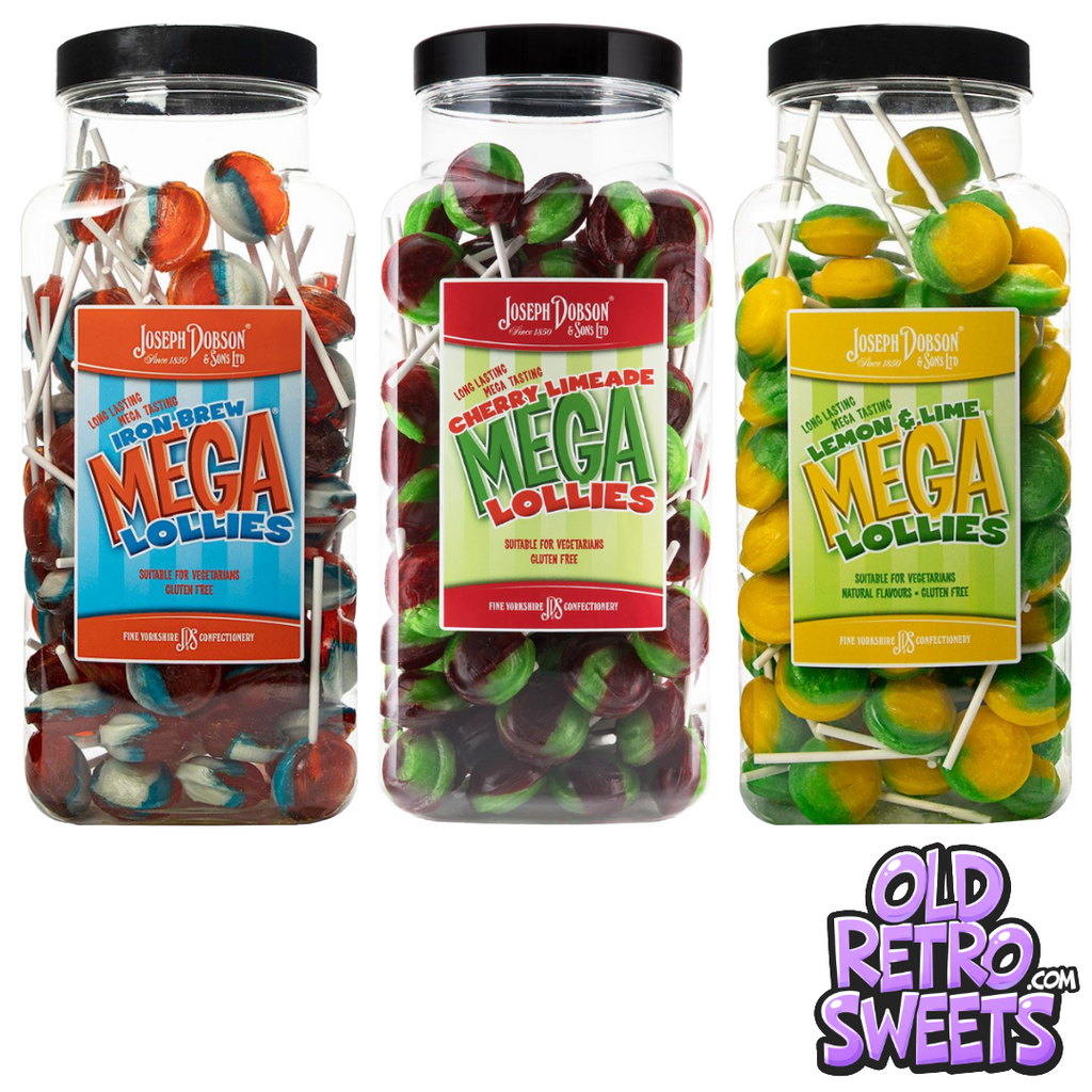 Mega Lollies Assorted Flavours