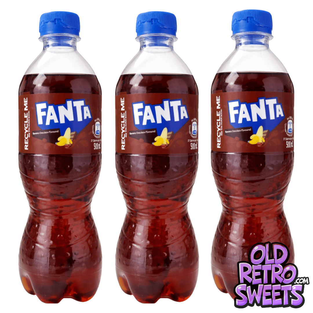Fanta Banana Chocolate (CHINA) 500ml
