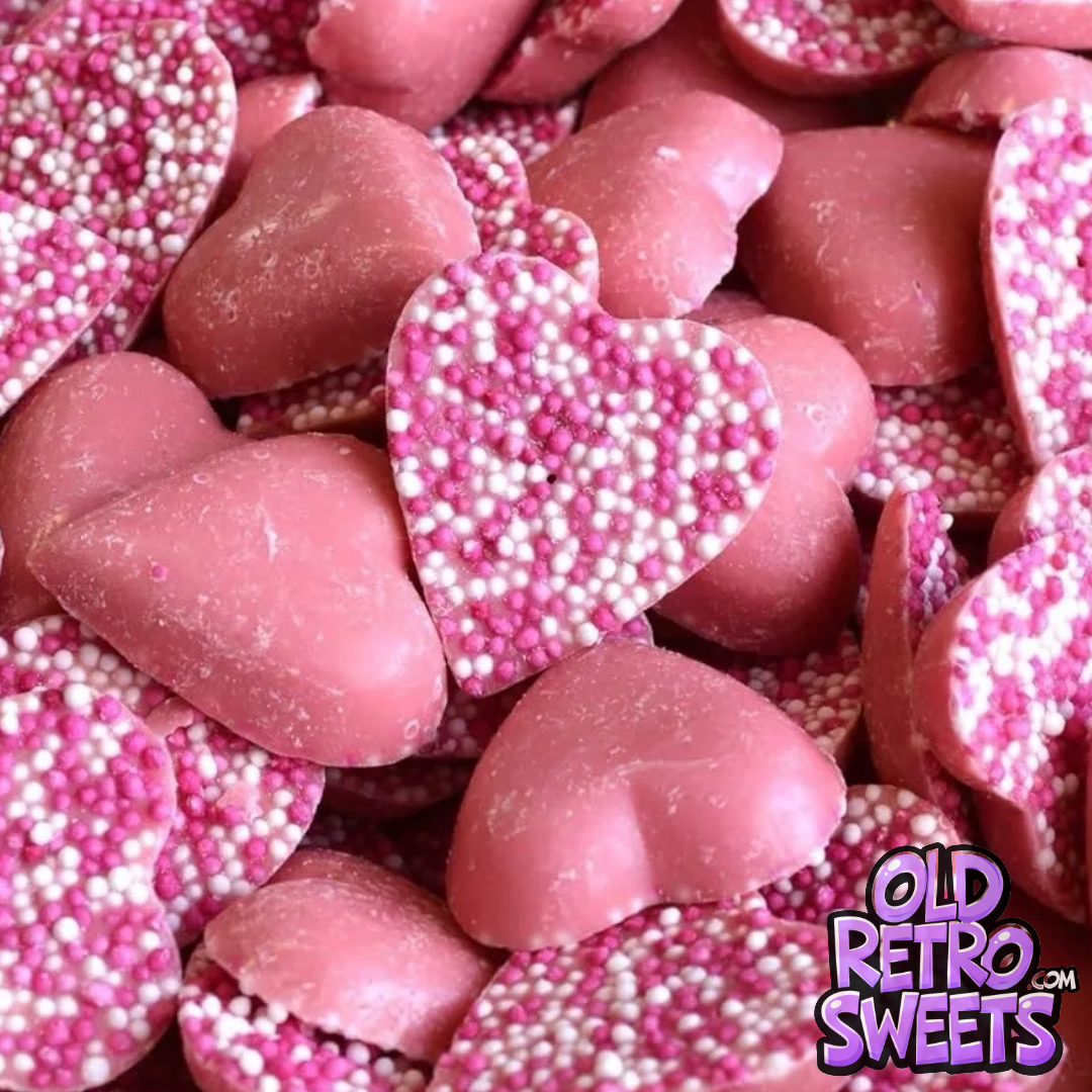 Pink Jazzle Hearts (135g)