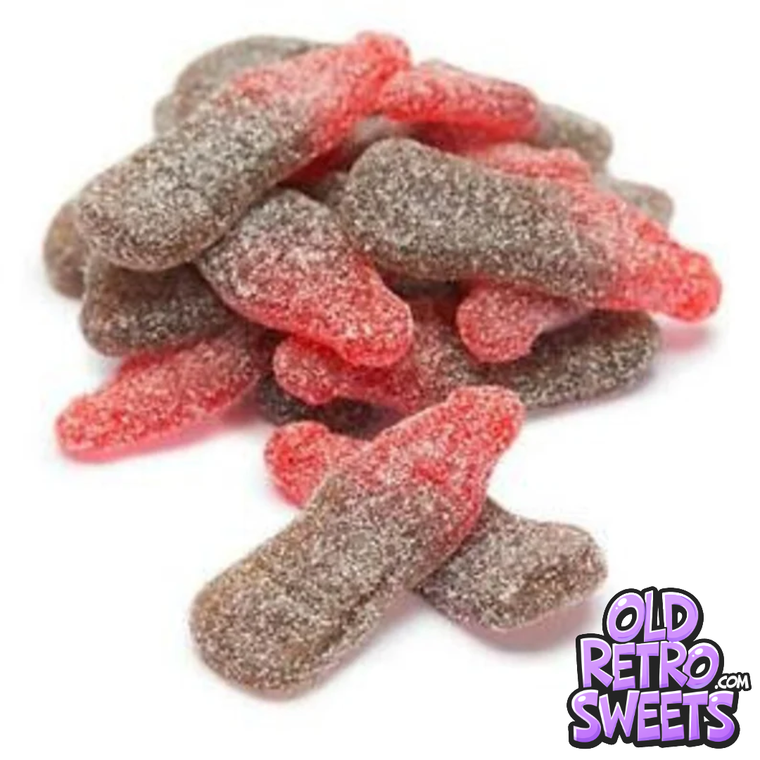 Jumbo Fizzy Cherry Cola Bottles (165g)