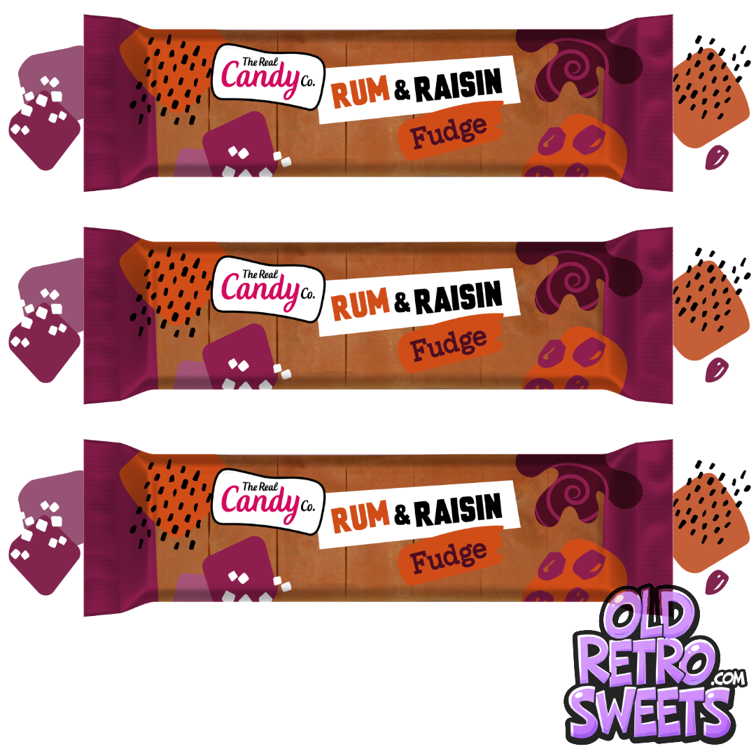 Rum & Raisin Fudge Bar 130g