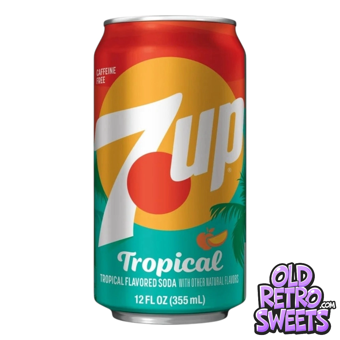 7UP Tropical (USA) 355ml